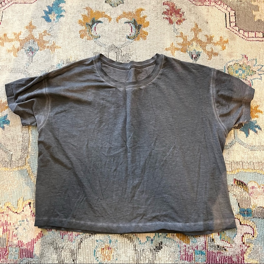 Lululemon Cate’s Tshirt Cropped